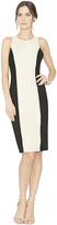 Thumbnail for your product : Alice + Olivia Dex Suede Colorblock Fitted Dress