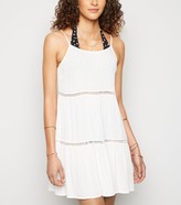 Thumbnail for your product : New Look Crochet Panel Swing Beach Dress