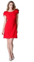 Thumbnail for your product : JS Collections Red Flower Shoulder Dress