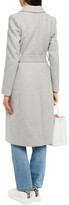 Thumbnail for your product : Claudie Pierlot Belted wool-blend felt coat
