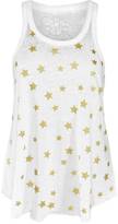 Thumbnail for your product : Chaser Starry Night White Tank