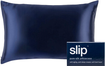 Slip Silk Pillowcase Navy