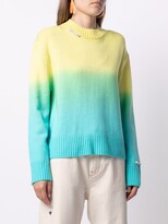 Thumbnail for your product : Mira Mikati Gradient-Knit Jumper