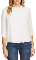 Thumbnail for your product : CeCe Elbow Sleeve Ruffle Top