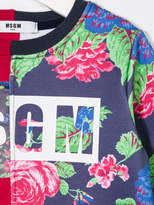 Thumbnail for your product : MSGM Kids color block sweatshirt
