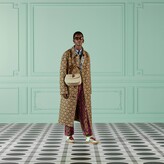 Thumbnail for your product : Gucci G rhombi wool coat