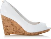 Thumbnail for your product : Dune Celia peeptoe wedge court shoes