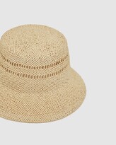 Thumbnail for your product : Oxford Women's Hats - Alize Straw Bucket Hat - Size One Size at The Iconic
