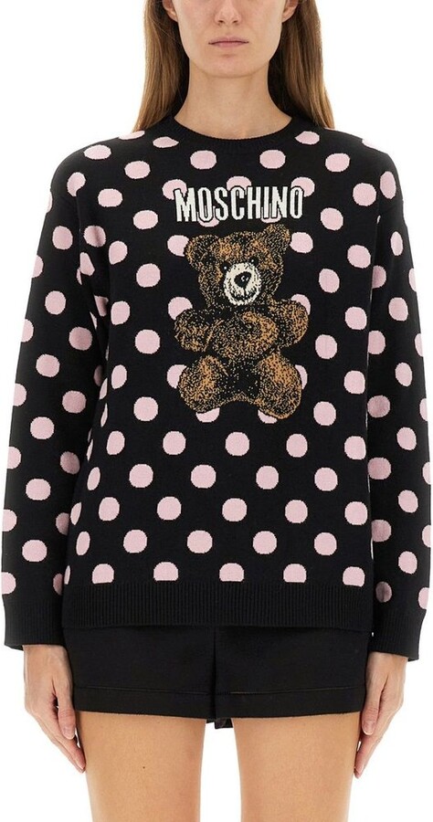 Knitted Jumper Teddy Bear Moschino Jumper Knit Jumper Moschino All