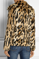 Thumbnail for your product : MICHAEL Michael Kors Leopard-print faux fur coat