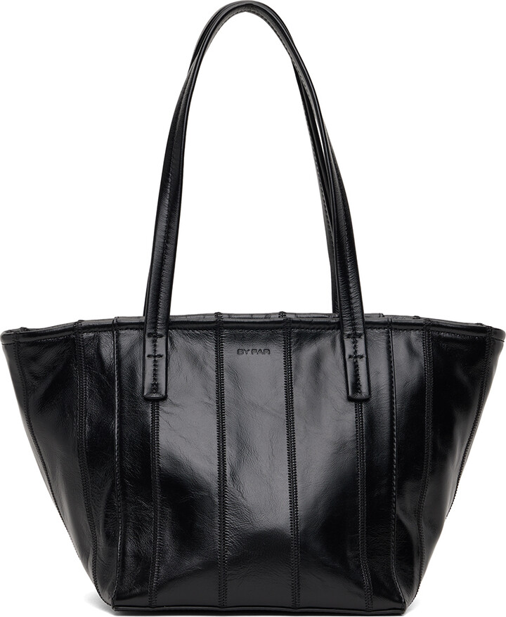 BY FAR Mini Rachel leather tote bag - ShopStyle