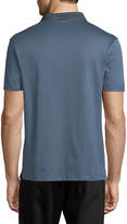 Thumbnail for your product : Lanvin Grosgrain-Collar Polo Shirt