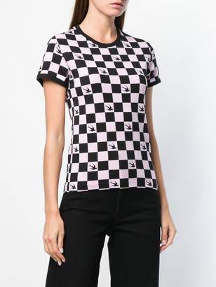McQ chess and swallow T-shirt