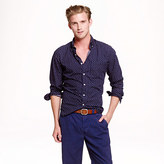 Thumbnail for your product : J.Crew Slim cotton shirt in racing red paisley
