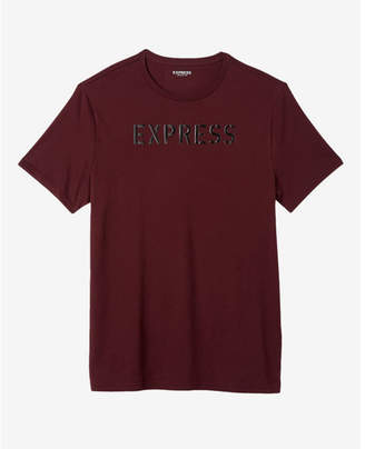 Express logo crew neck graphic tee