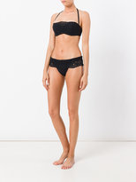 Thumbnail for your product : Ermanno Scervino lace bandeau bikini top