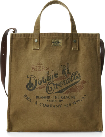 Ralph Lauren RRL Logo Canvas Carpenter Tote ShopStyle