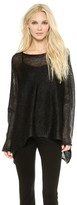 Thumbnail for your product : Donna Karan Long Sleeve Poncho Top