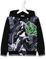 Thumbnail for your product : Dolce & Gabbana Kids 'Banana Leaf' hoodie