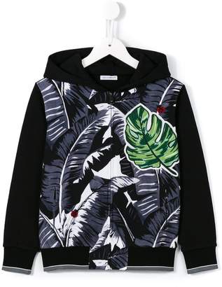 Dolce & Gabbana Kids 'Banana Leaf' hoodie