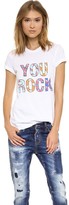 Thumbnail for your product : Markus Lupfer You Rock Sequin Kate Tee