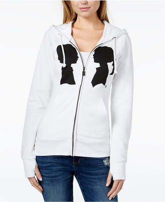 Boy Meets Girl Cotton Coco Logo-Print Hoodie Sweatshirt