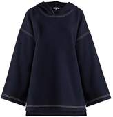 Thumbnail for your product : Elizabeth and James Benson Topstitch Felt Top - Womens - Navy