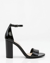 Thumbnail for your product : Le Château Patent Ankle Strap Sandal