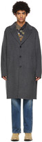 Thumbnail for your product : Acne Studios Grey Wool Double Face Coat