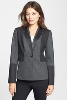 Thumbnail for your product : Classiques Entier R) 'Jesi' Colorblock Flannel Jacket