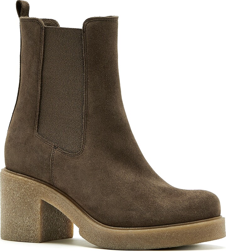 justina waterproof chelsea boot