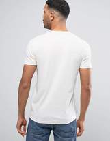 Thumbnail for your product : Hollister Slim Fit Core T-Shirt Seagull Embroid Logo In Beige Marl