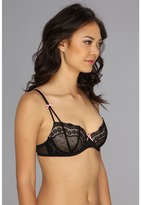 Thumbnail for your product : Betsey Johnson Eyelet Lace 3-Section Foam Demi Bra 723325