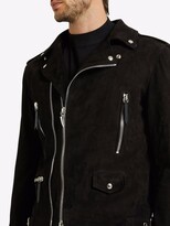 Thumbnail for your product : Giuseppe Zanotti Suede Biker Jacket
