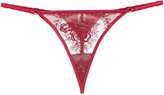 Thumbnail for your product : Loveday London Le Rouge thong