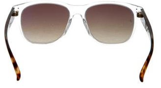 Linda Farrow Tinted Wayfarer Sunglasses