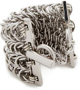 Thumbnail for your product : Alexander Wang 4 Row Box Chain Bracelet