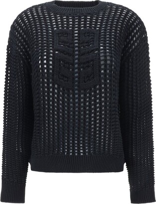 Givenchy 4G Crochet-Knit Oversized Jumper - ShopStyle Knitwear