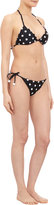 Thumbnail for your product : Salinas Polka Dot Sliding Triangle Bikini Top