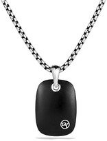 Thumbnail for your product : David Yurman DY Logo Sterling Silver Tag on Chain
