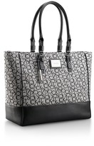 Thumbnail for your product : Calvin Klein Logo Jacquard Fabric Shopper Tote Bag