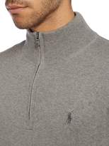 Thumbnail for your product : Polo Ralph Lauren Men's Zip neck embroidered logo jumper