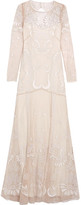 Thumbnail for your product : Temperley London Embroidered Tulle Gown - Ivory
