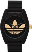 Thumbnail for your product : adidas Santiago Black Silicone Strap Unisex Watch