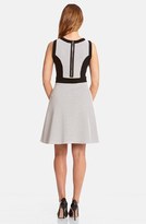 Thumbnail for your product : Karen Kane Contrast Side Stripe Fit & Flare Dress