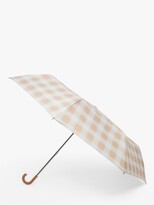 Thumbnail for your product : MANGO Check Print Umbrella, Light Beige