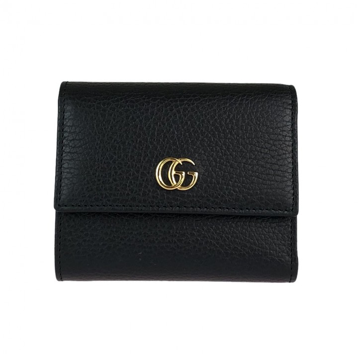 Gucci Marmont Black Leather Wallets