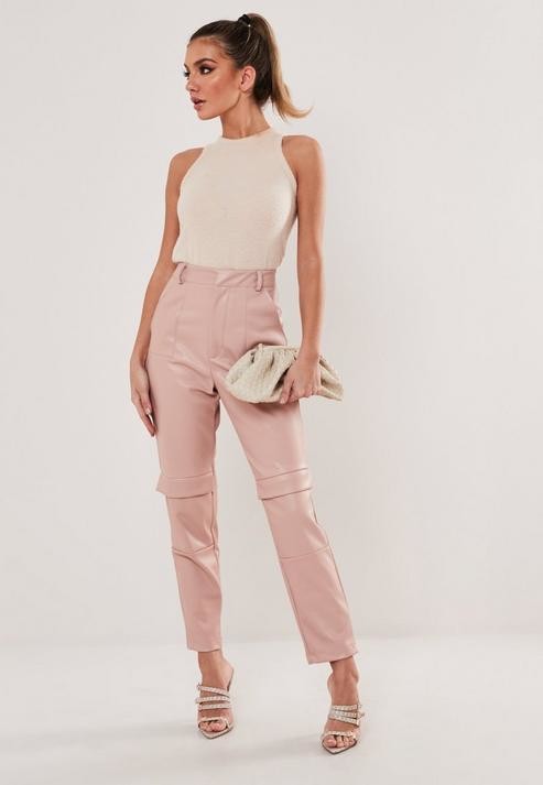 modern rarity leather trousers