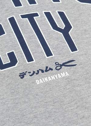 Denham Jeans 'Tokyo City' slogan print T-shirt