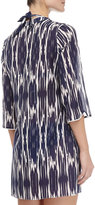 Thumbnail for your product : Shoshanna Nautical Tunic Coverup
